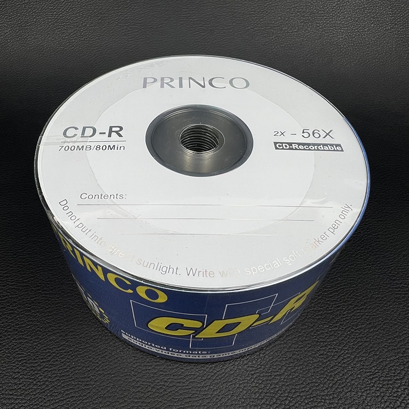 แผ่นซีดีPrinco CD-R ความจุแผ่น 700 Mb / 80 นาที ยี่ห้อ PRINCO ของแท้ 50 แผ่น - รูปที่ 3