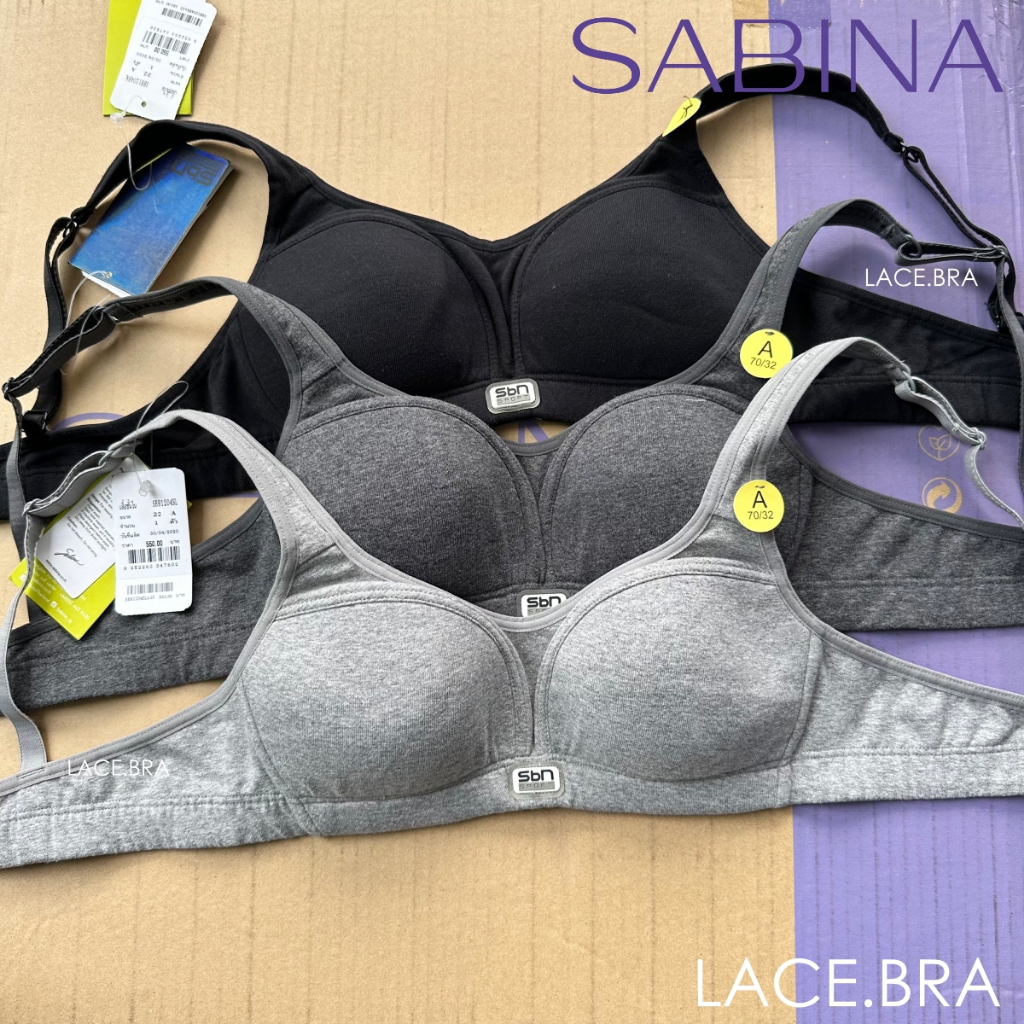 รหัส SBB1204 Sabina เสื้อชั้นใน Invisible Wire (ไม่มีโครง) รุ่น Sbn Sport