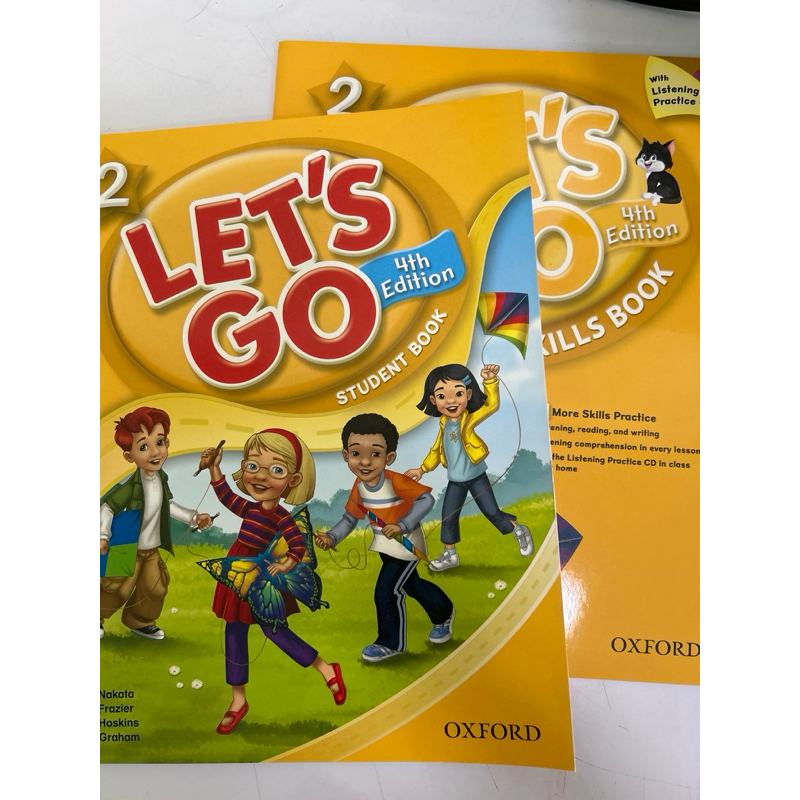 หนังสือเรียน Let’s Go 4th Edition แบบฝึกหัด พร้อม cd  ของOxford