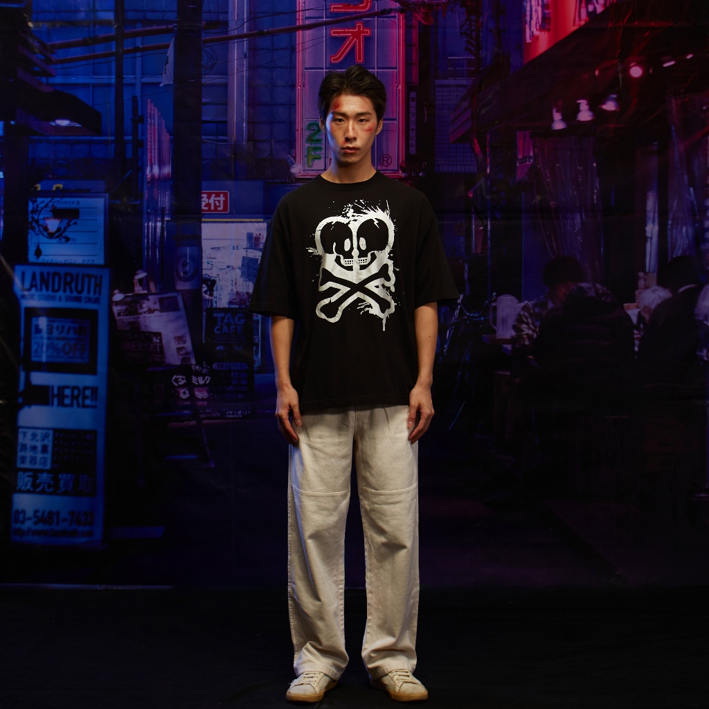 TOKIDOKI เสื้อยืด KAMATA KICKS CLASSIC TEE