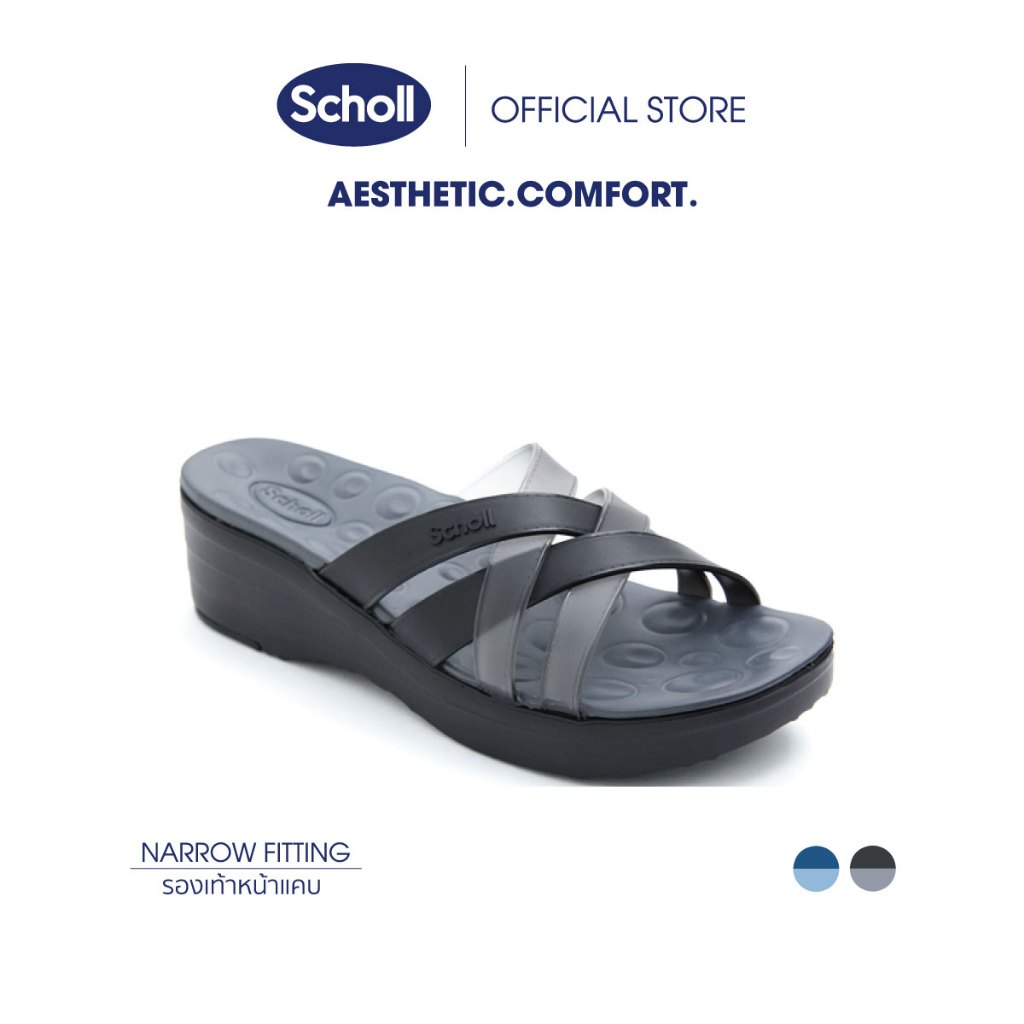 Scholl รองเท้าสกอลล์-ซินดี้ Cindy รองเท้าแตะสวม ผู้หญิง General Comfort เบา ทนทาน