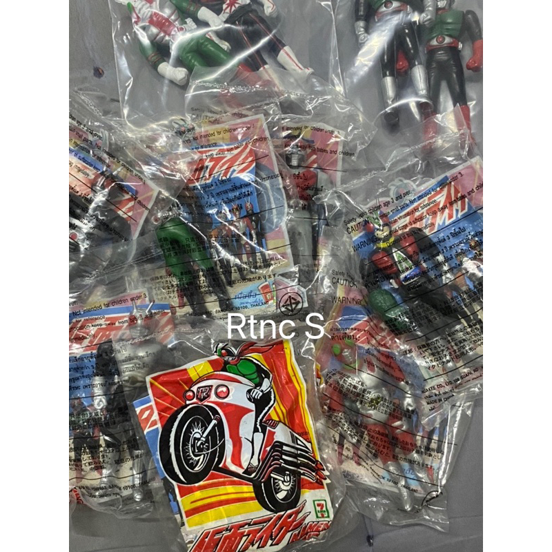 มดแดงงานเซเว่น ขายแยก ตัว mask rider 7-11 seven eleven ของแท้มีปั้มทุกตัว มดแดง ไรเดอร์ คาเมนไรเดอร์