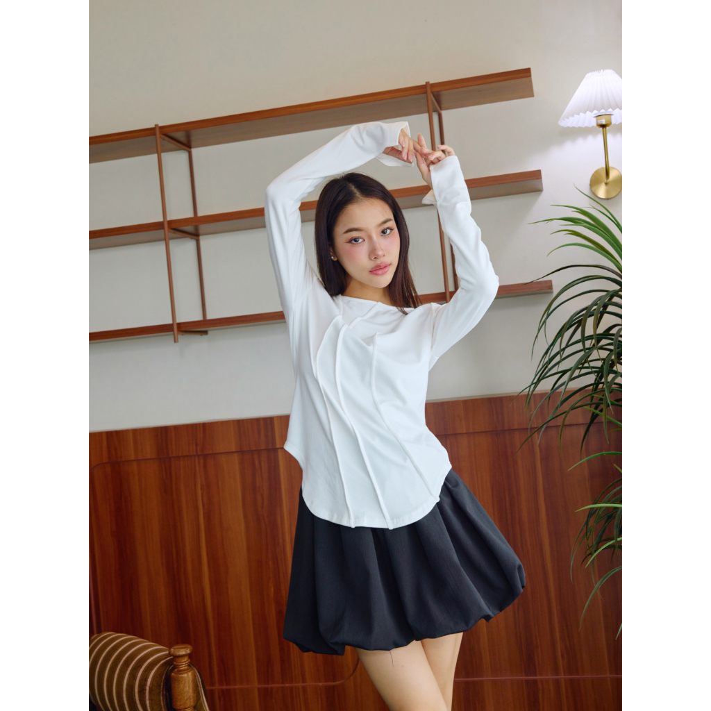 NOUVELLI wavy sweater เสื้อแขนยาว เสื้อกันหนาวผู้หญิง