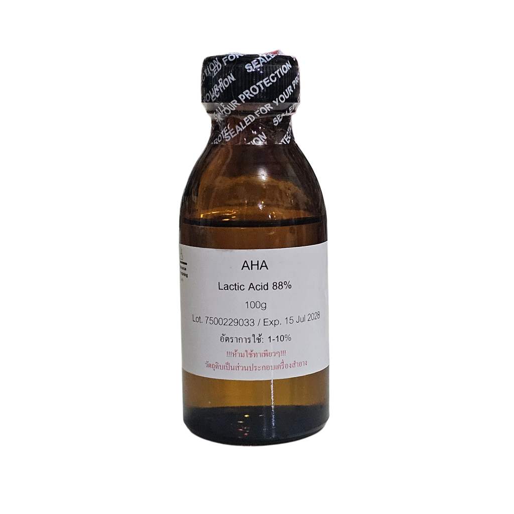 AHA (Lactic Acid 88%) เอเอชเอ เข้มข้น88%  ขนาด 500g.-1000g.