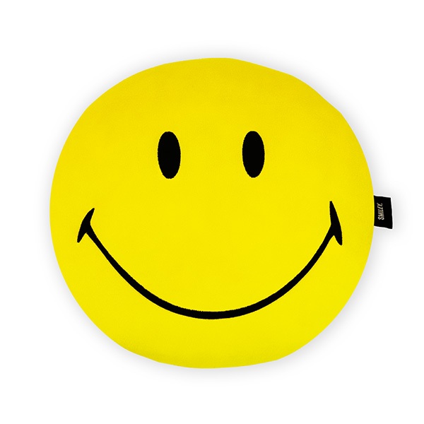 SMILEY® FACE CUSHION ( YELLOW )