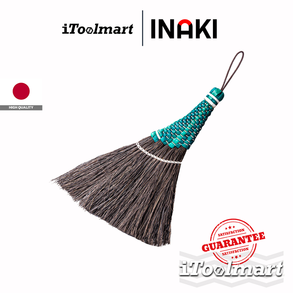 INAKI ไม้กวาดเล็กญี่ปุ่น ใช้สำหรับทำความสะอาด โต๊ะทำงาน โต๊ะอาหาร Workshop และอื่นๆ