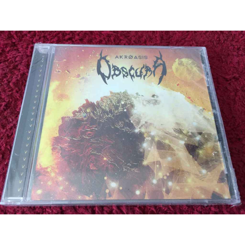 CD ซีดีเพลงสากล Obscura (3) – Akróasis สภาพตามรูปปกMaizui