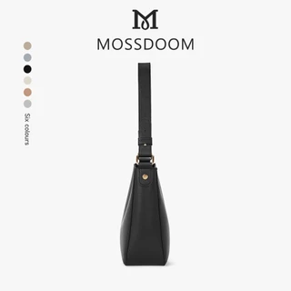 MOSSDOOM Rhiny Bag กระเป๋าสะพายไหล่ผู้หญิง แฟชั่นสุภาพสตรี มีสี่สีให้เลือก วัยทำงานนักศึกษาหิ้วได้