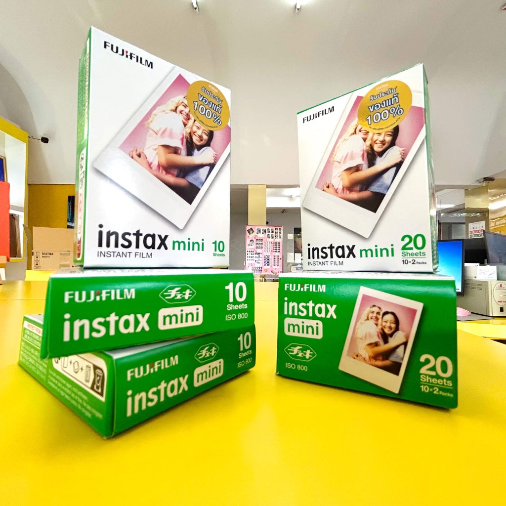 ฟิล์ม Fujifilm Instax Mini 10 และ 20 แผ่น