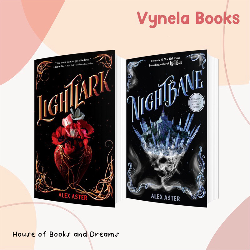 VYNELA (หนังสือภาษาอังกฤษ) LIGHTLARK / NIGHTBANE (THE LIGHTLARK SAGA #1-2) — ALEX ASTER
