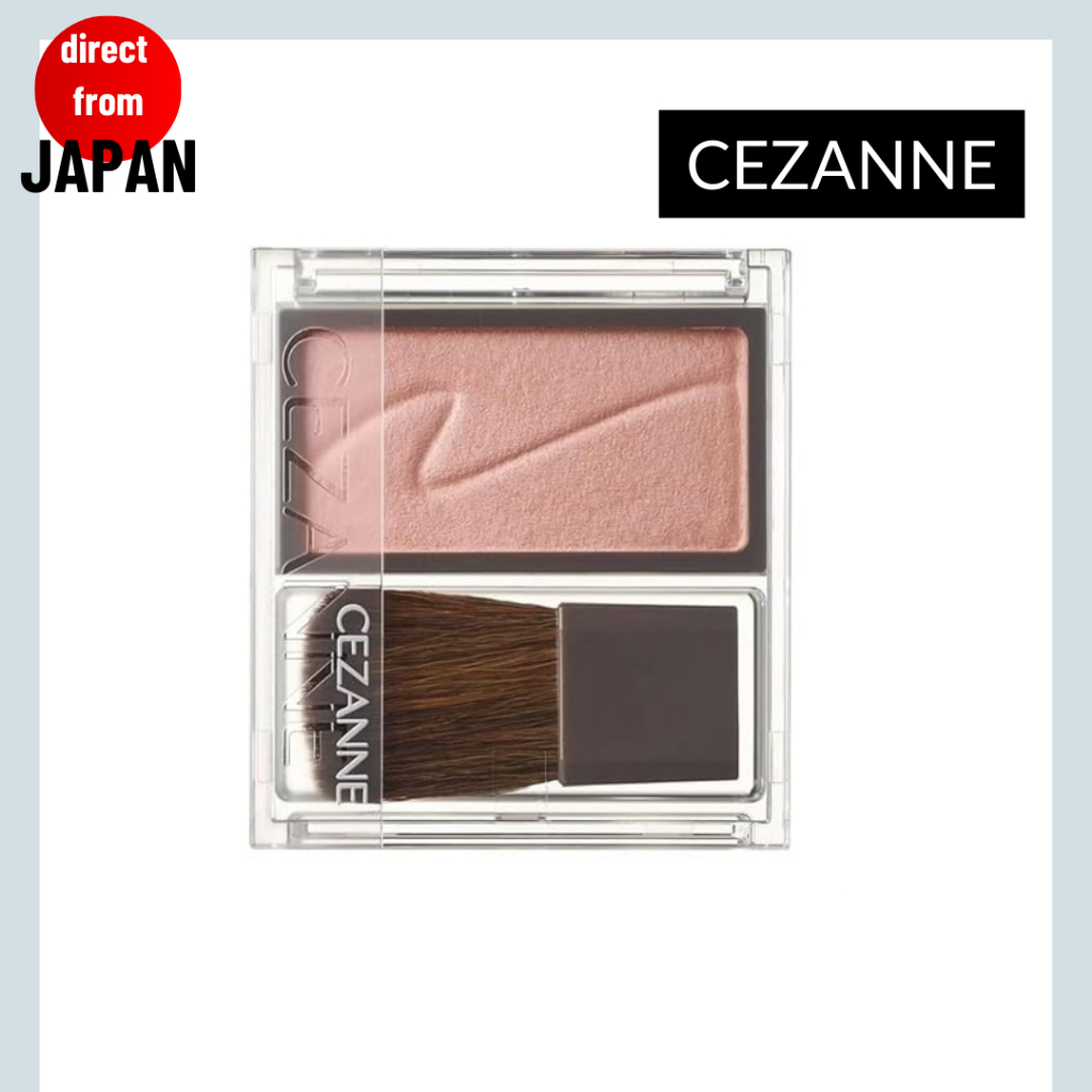 Cezanne Cheek Blush 03 Milk Mauve 2.2g สีชมพู Mauve ผสมสี Ruddy Cheek【Direct from Japan】