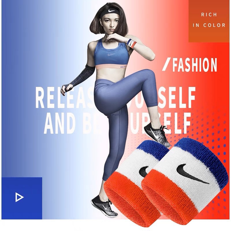 ผ้ารัดข้อมือ ปลอกข้อมือ แบบสั้นเนื้อผ้าฝ้ายแบรนด์แท้ เนื้อผ้านุ่ม ระบายความชื้นเร็ว หนานุ่มซับเหงื่อได้ดี สายรัดข้อมือ - รูปที่ 4