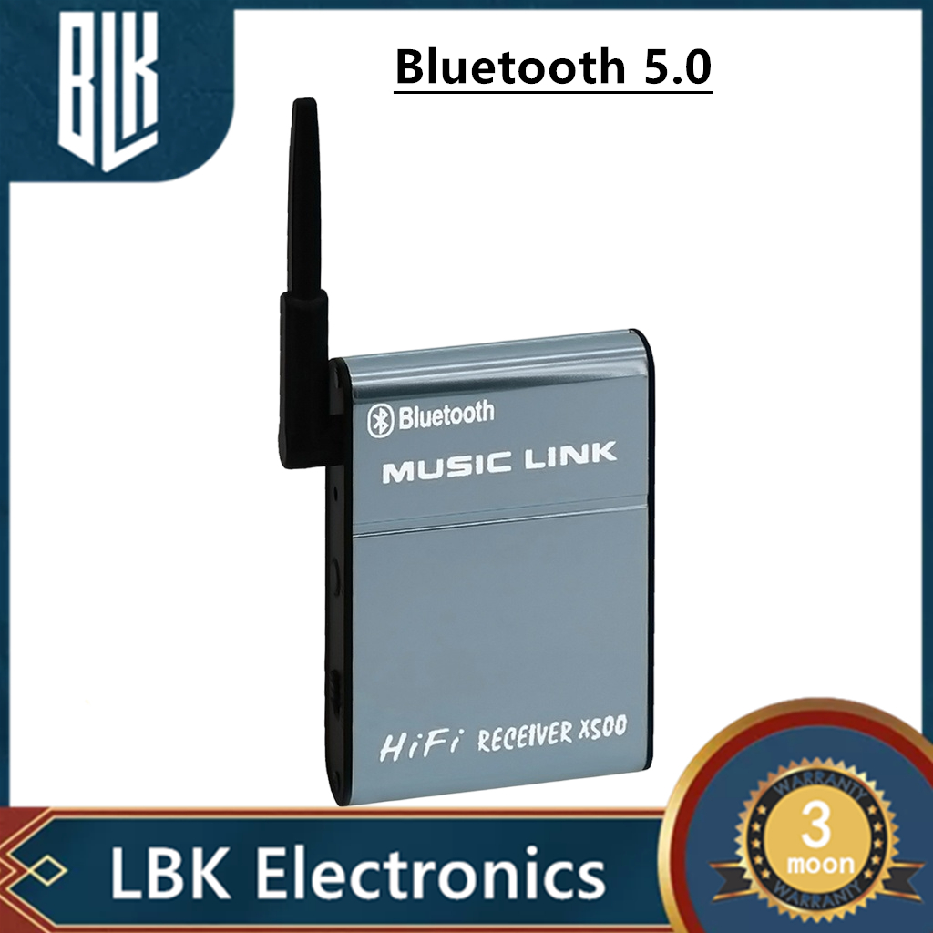 X500 Bluetooth 5.0 HiFi Audio X500 Bluetooth 4.0 HiFi สเตอริโอเครื่องรับสัญญาณเพลง2.4G ไร้สาย Link อ