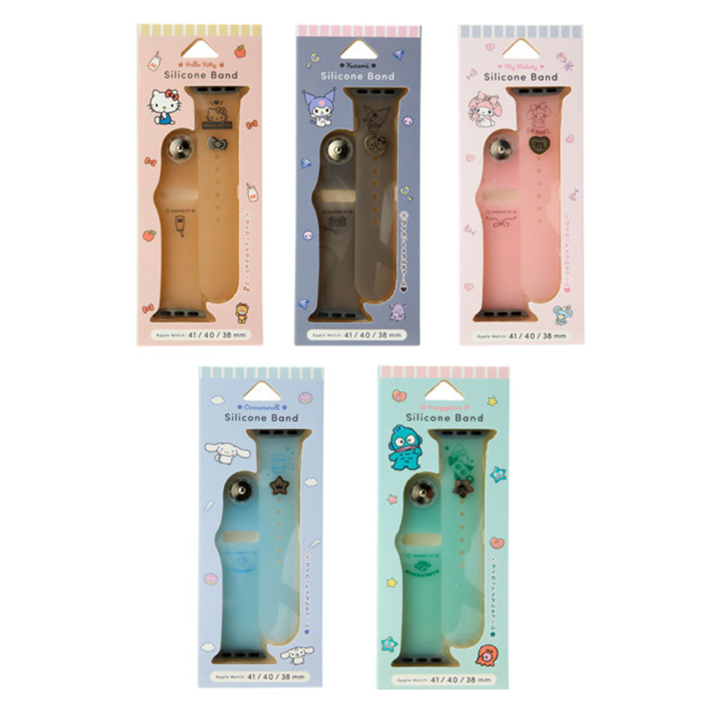 [Direct from Japan] Sanrio Silicone Band For Apple Watch Japan NEW