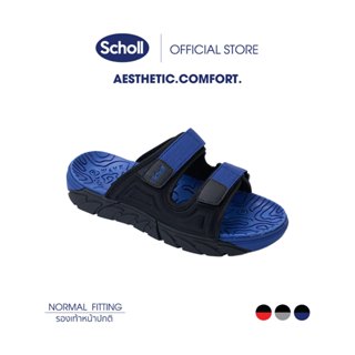 Scholl รองเท้าสกอลล์ รองเท้าแตะ Unisex สกอลล์ แบบสวม รุ่น Ty…