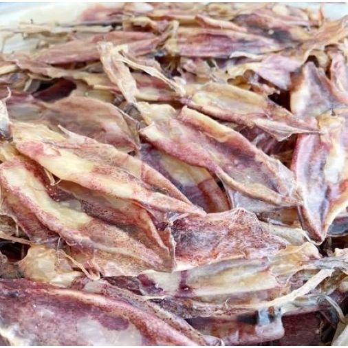 ปลาหมึกแห้ง ปลาหมึกแกะตา เนื้ออร่อย ไม่เค็ม อาหารทะเลแห้ง สดใหม่