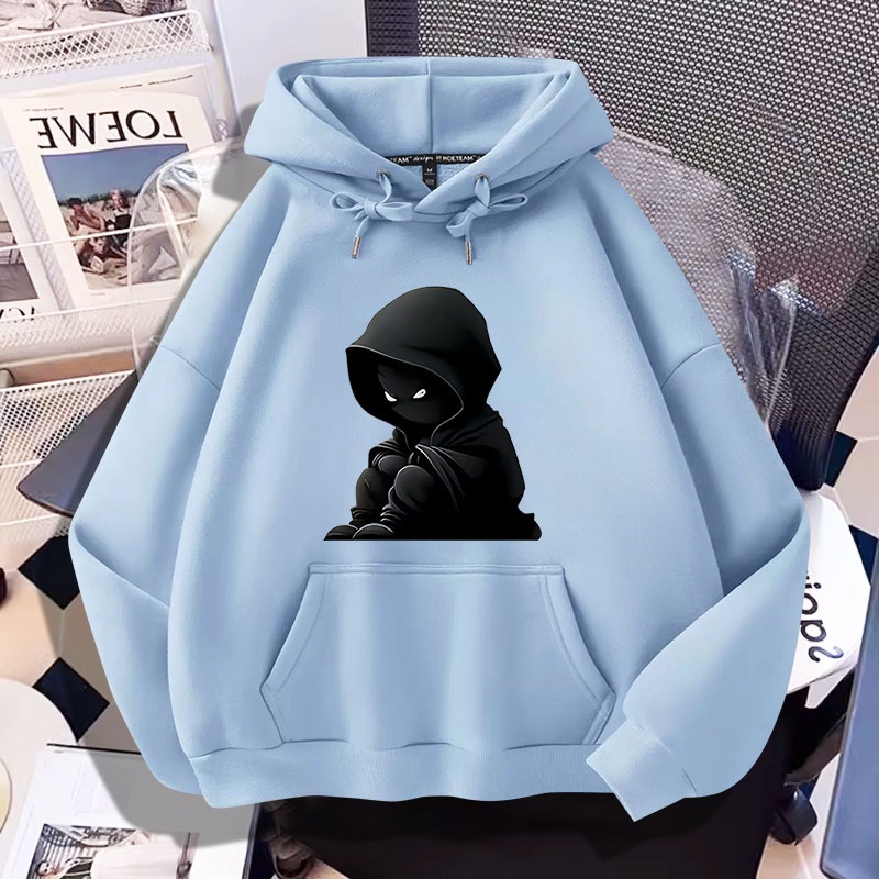 L939เสื้อฮู้ดแขนยาวลายแฟชั่นสวย..มี7สีหลายไซส์เลือกได้(S-3XL) - รูปที่ 3