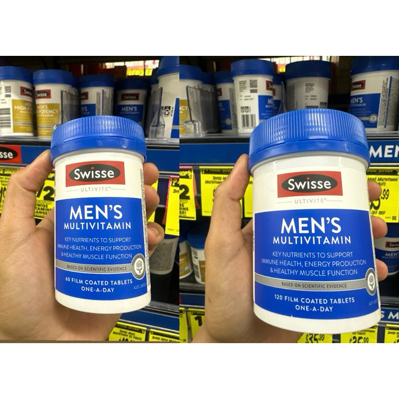 Swisse Mens Multivitamin 60,120 Tablets
