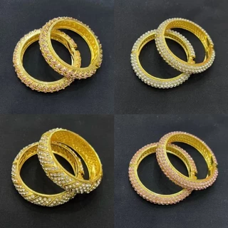 Fashionjewelry กำไลข้อมือ ประดับชุดไทย เครื่องประดับตกแต่งร่างกาย คุณภาพดี อันละ59