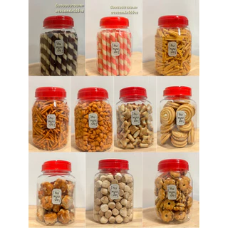 ขนมปี๊บยอดฮิต ขนมทานเล่น ขนมขบเคี้ยว ขนมปังปี๊บแบ่งขาย🧁ปริมาณ 250-300 กรัม