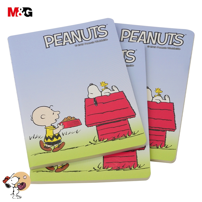 M&G SPYFET11 สมุดโน๊ต Snoopy สมุดปกอ่อน 38แผ่น ขนาด 50K รูปที่ 3