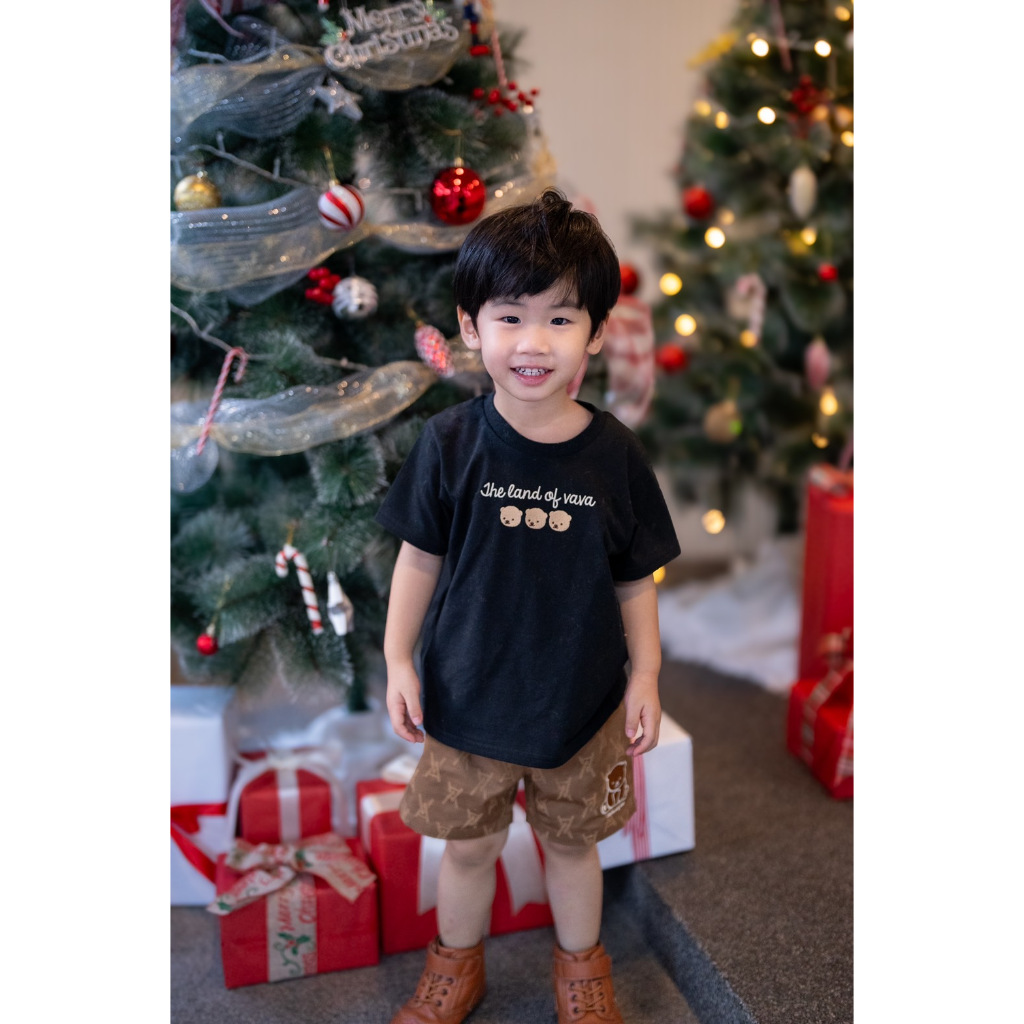 Thelandofvava VNYI1077 ชุดเซ็ตเด็กผู้ชาย YULE LOG TOWN ลิขสิทธิ์แท้จาก vava