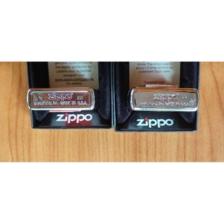 แบบเรียบๆยอดนิยม ไฟแช็คZippoของแท้นำเข้าUSA🇺🇸