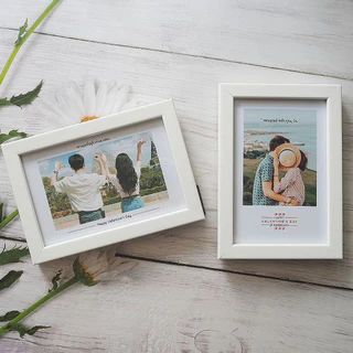 กรอบรูปสีขาว กรอบรูป โมเดิร์น กรอบรูปขนาด 4x6 กรอบรูปขาว4*6นิ้ว **กรอบรูปราคาส่ง WS Frame**