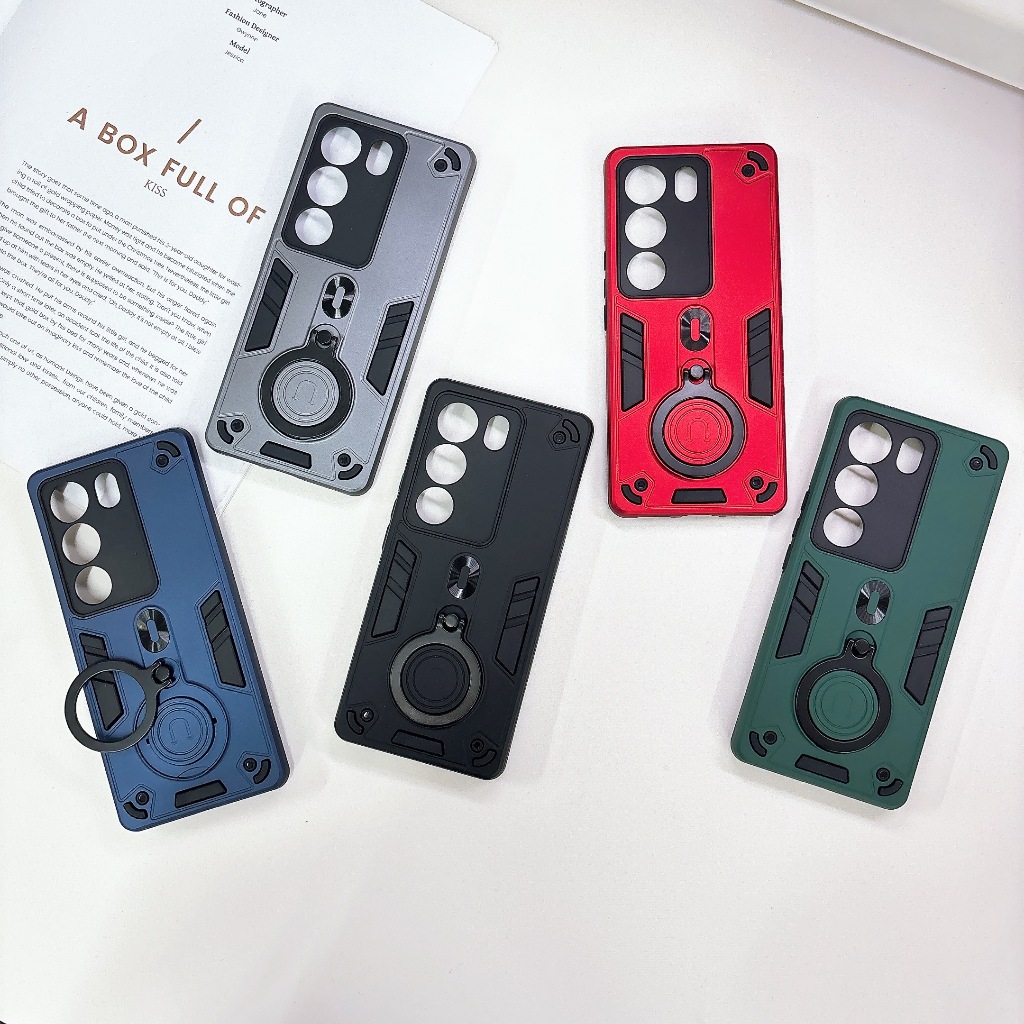 VIVO V29 5G CASE เคสกันกระแทก 2in1 พร้อมขาตั้ง งานหรู สำหรับรุ่น วีโว้วี29 Vivo V29