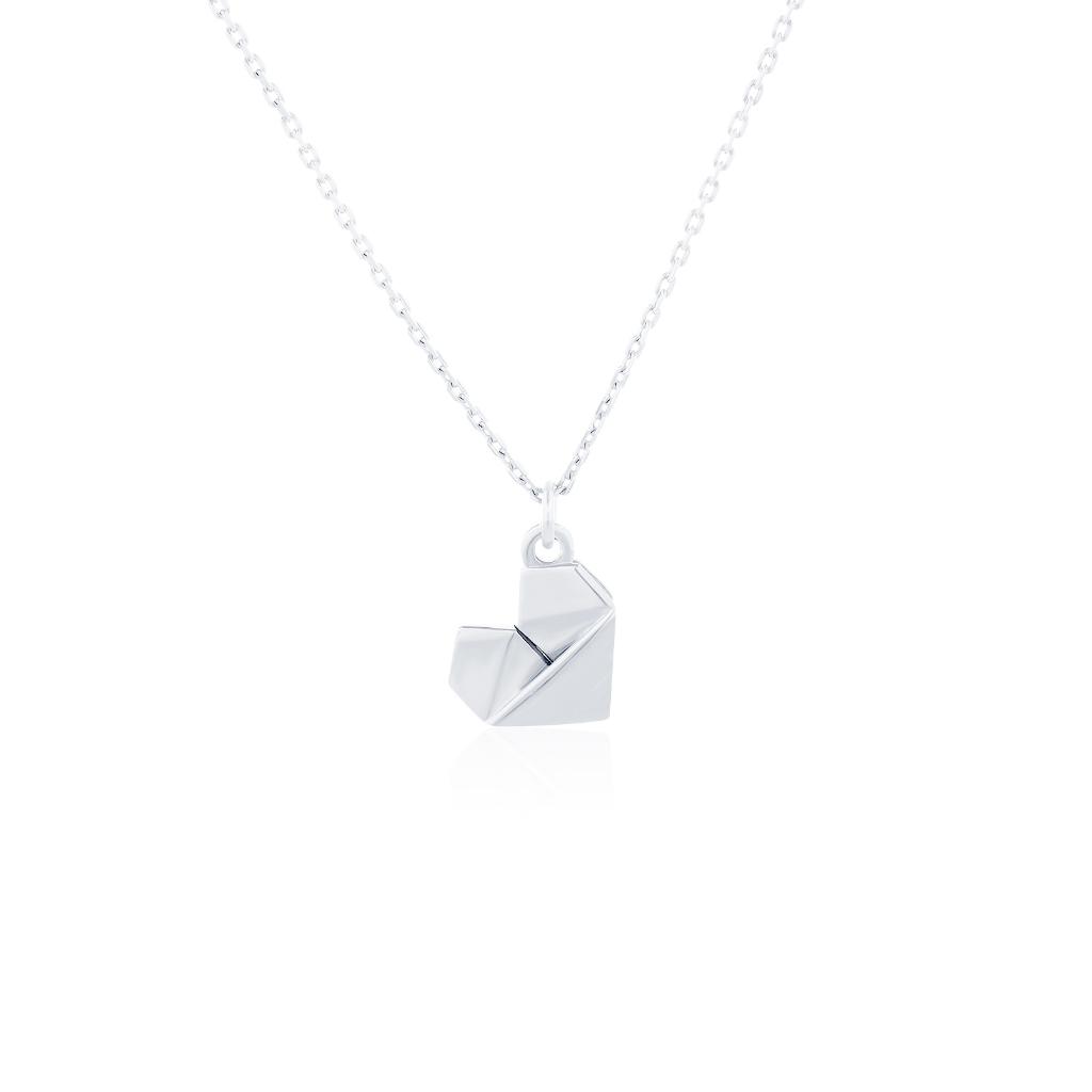 ORIGAMI LUCKY NECKLACE สร้อยคอพร้อมจี้ลายกระดาษพับ สัญลักษณ์แห่งความโชคดี และ ความสุข 13 ลาย
