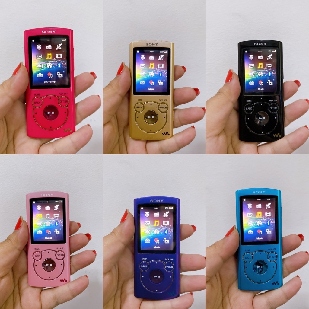 Sony Walkman NW-S764,S765,S766 มีหลายสี หลายความจุ(Bluetooth) งานมือสอง