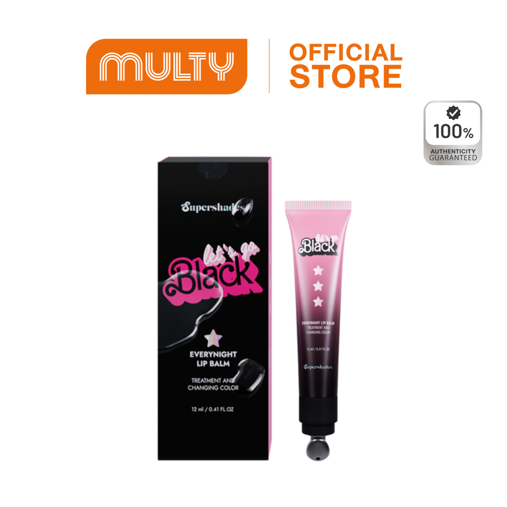Supershades Let's Go Back Every Night Lip Balm ลิปบาล์มเปลี่ยนสีเนื้อฉ่ำ