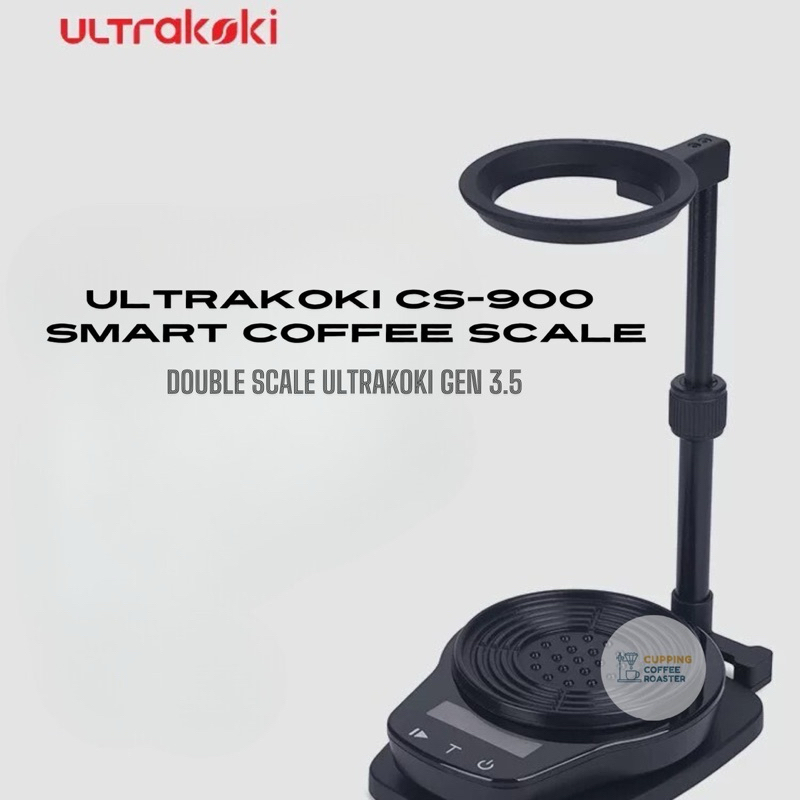 Ultrakoki Double Scale Gen 3.5 รุ่นใหม่ สีดำ สำหรับชงกาแฟดริป