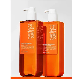 Mise En Scene Perfect Serum Shampoo,Conditioner 530 ml EXP:2028