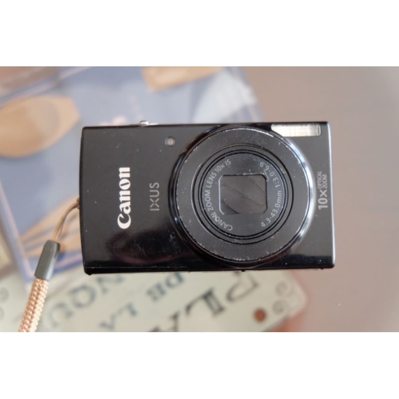 (ทักก่อน) กล้อง canon ixus190 สีดำ เต็มระบบ เมนูไทย (มี wifi)