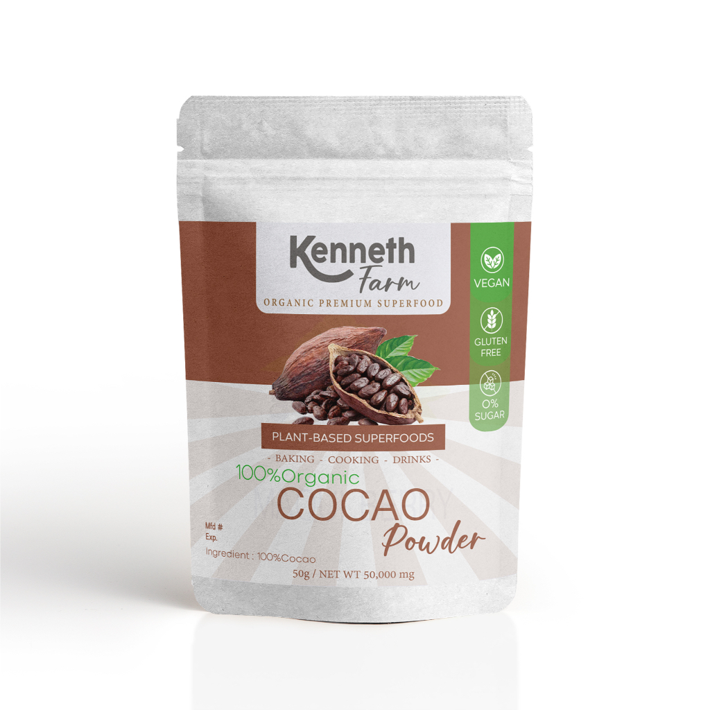 ผงคาเคา Cacao Powder ออแกนิค 100%