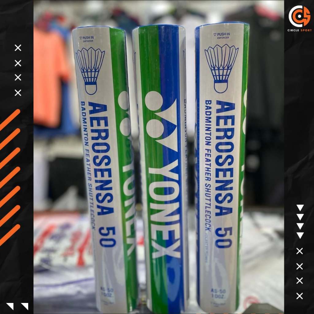 ลูกแบดมินตัน Yonex Aerosensa 50 (สินค้าลิขสิทธิ์แท้ 100%) นำเข้าจากมาเลเซีย