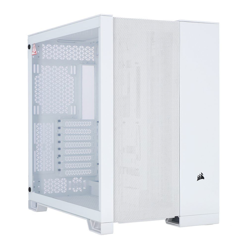 CASE CORSAIR 6500D AIRFLOW WHITE TEMPERED GLASS MID-TOWER : CC-9011260-WW