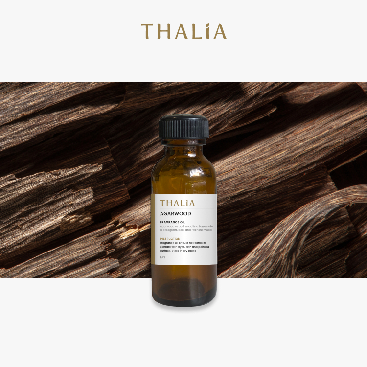 หัวน้ำหอม Fragrance oil กลิ่น ไม้กฤษณา AGARWOOD (OUD)