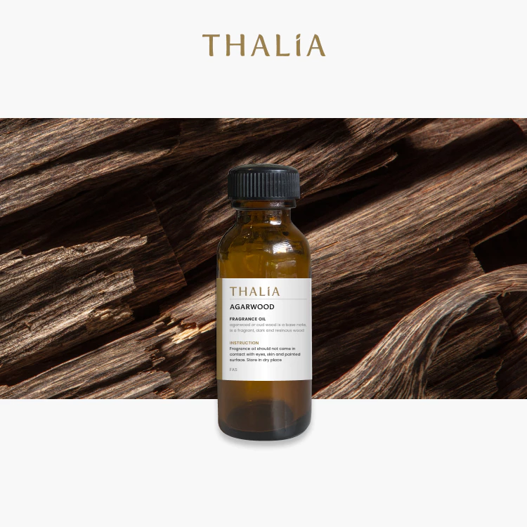 หัวน้ำหอม Fragrance oil กลิ่น ไม้กฤษณา AGARWOOD (OUD)