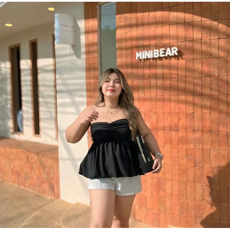 เกาะอกบอลลูน ป้ายPROMTHONG BKK งานผ้าทิ้งตัวสวยมาก