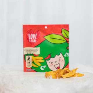 เลิฟฟาร์ม (LOVEFARM) - ยำมะม่วงอบแห้ง 30 กรัม ผลไม้อบแห้ง