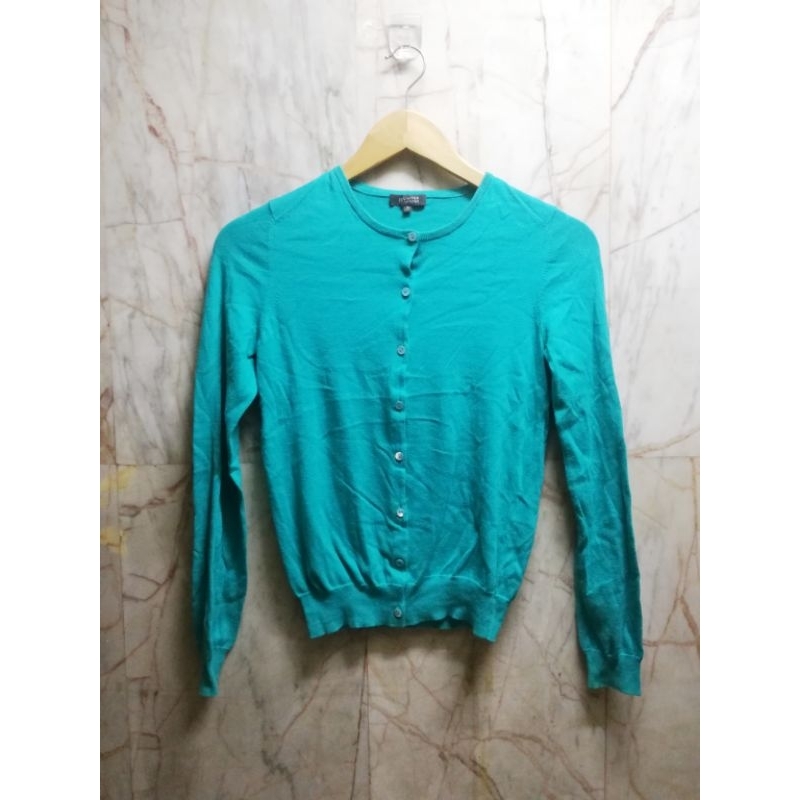 United​ Arrows เสื้อคาร์ดิแกน​ สีเขียว