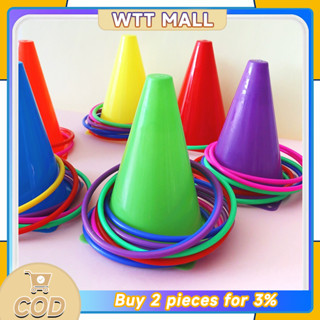 กรวยซ้อมวิ่ง ซ้อมกีฬา 18cm มีหลายสีให้เลือก Sport Training C…