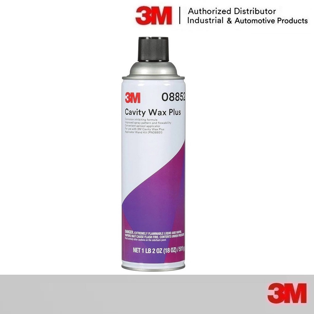 3M 08852 สเปรย์พ่นป้องกันสนิมสำหรับงานภายใน CAVITY WAX PLUS (18.7 oz) MMM-08852