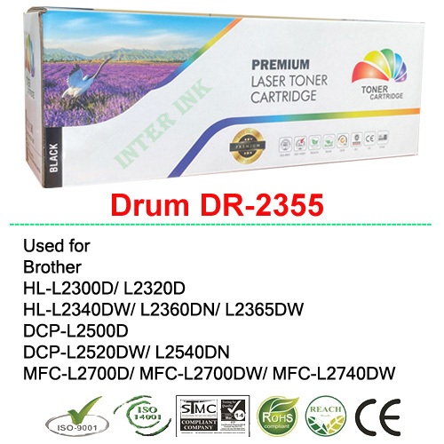 ตลับดรัม Drum Brother DR-2355 สำหรับรุ่น MFC-L2700D / MFC-L2700DW / MFC-L2740DW Compatible