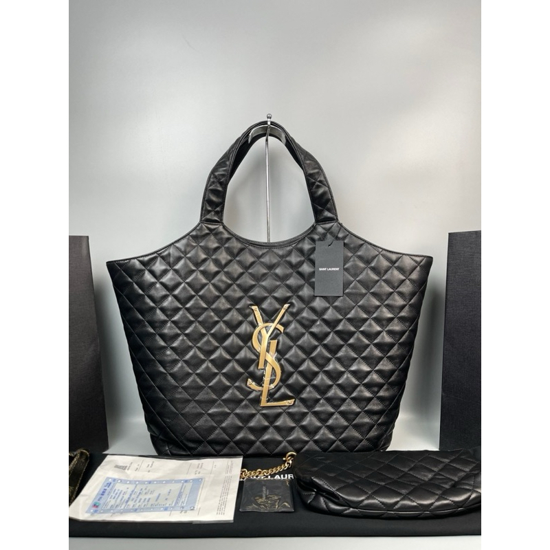 YSL Icare Maxi Shopping bag(Ori)เทพ 📌size 38/58x43x8 cm