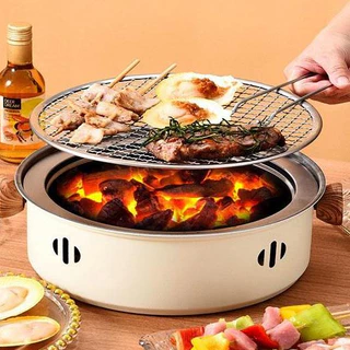 YY เตาBBQ ใช้ถ่าน พร้อมตะแกรงปิ้งย่าง (ไม่รวมกระทะ) เตาหมูกระทะ รุ่น K-1724 1425 1719