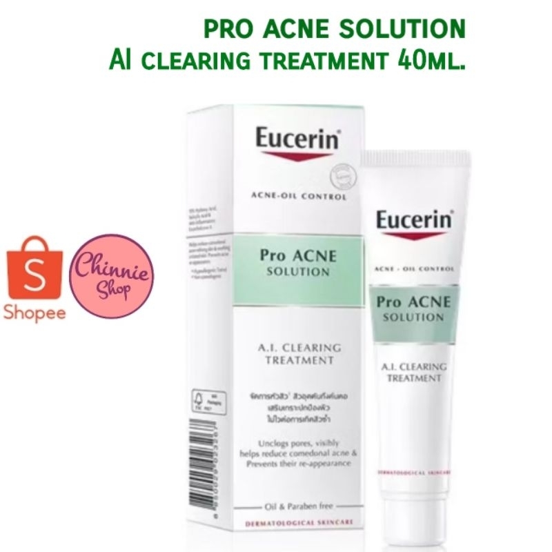 Eucerin Pro Acne Solution A.I. Clearing Treatment 40 ml. Exp04/2026