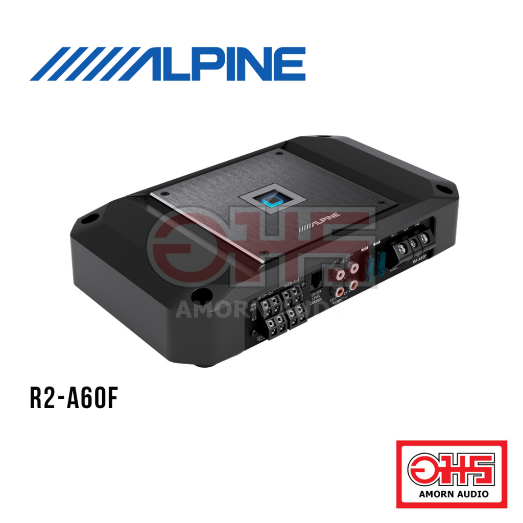 ALPINE R2-A60F | Next-Generation R-Series 4-Channel Amplifier | AMORN AUDIO
